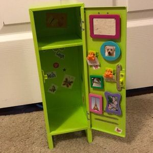American Girl Doll locker set & American Girl Glasses + Glasses Sleeves